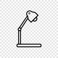 LED Desk Lamp, Desk Lamp with Light, Desk Lamp icon svg