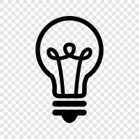 LED, CFL, LED Light Bulbs, Energy Efficiency icon svg