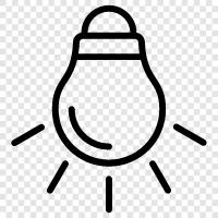 LED, Incandescent, Mercury, CFL symbol