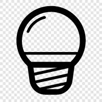 led light, led light bulbs, led lightbulb icon svg