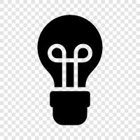 LED, CFL, LED Light Bulb, Energy Saving Light Bulb icon svg