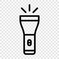 LED, headlamp, camping, hiking icon svg