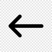 Left Arrow, Left Arrow Symbol, Left Arrow Icon, Left Arrow Keyboard icon svg