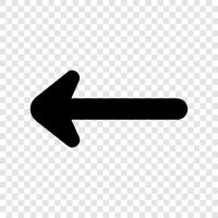 left arrow, arrow left, left arrow symbol, left arrow key icon svg