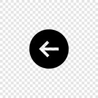 left arrow key, left arrow key shortcuts, left arrow icon svg