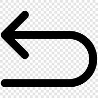 linke Pfeiltaste, linke Pfeiltastenkürzel, linke Pfeiltastenkürzel für Text, linker Pfeil symbol