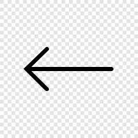 left arrow symbol, left arrow key, left arrow keybindings, left icon svg