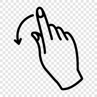 Linkshänder, Linkshirn, kreativ, intuitiv symbol
