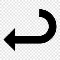 left turn arrow, right turn arrow, turn signal arrow, left turn signal icon svg