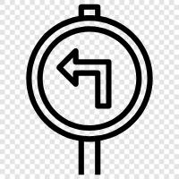 left turn sign, leftturn arrow, leftturn arrow sign, turn left sign icon svg