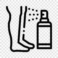 leg spray, aftershave spray, leg shaving cream, after shave cream icon svg