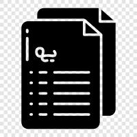 legal, business, contract law, contract template icon svg