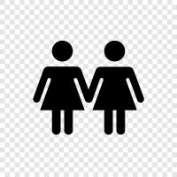 lesbian sex, lesbian relationships, lesbian love, lesbian sex tips icon svg