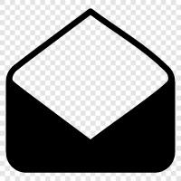 letter, mailing, send, package icon svg