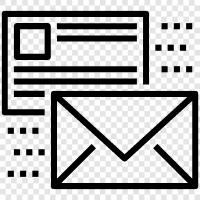 Letters, Mail, Email, Correspondence icon svg