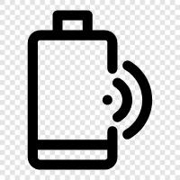 liion, rechargeable, portable, AAA icon svg