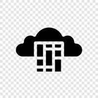 library, digital, library software, digital archive icon svg