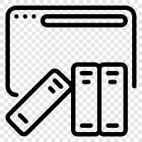 library, research, information, catalog icon svg