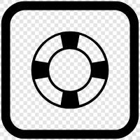 lifesaver, safety, safety belt, buoy icon svg