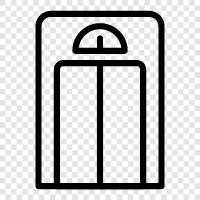 Lift, Device, Mechanism, Elevator icon svg