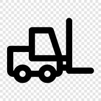 Lift Truck, Hauling, Moving, Transport icon svg