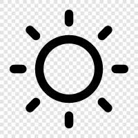 Licht, Glühbirne, Sonnenlicht, hohe Helligkeit symbol