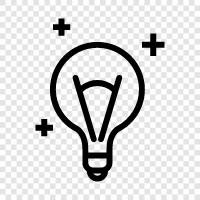 LIGHT BULB, BRIGHT LIGHT BULB, LED, Light Bulb icon svg