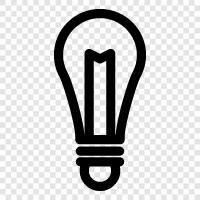 light bulb, electric bulb, fluorescent bulb, incandescent bulb icon svg