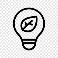 light bulb, incandescent light bulb, fluorescent light bulb, light fixtures icon svg