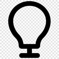 light bulb, light fixtures, lamps, electric lights icon svg