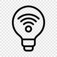 light bulb, incandescent bulb, fluorescent bulb, light fixtures icon svg