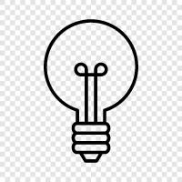 light bulbs, incandescent light bulb, fluorescent light bulb, new light icon svg