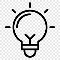 light, light bulb, electric, light fixture icon svg