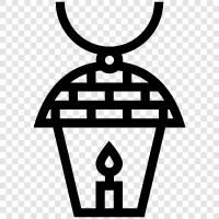 light, illumination, lampshade, lamp post icon svg