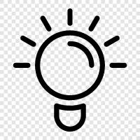 light, fluorescent, incandescent, lamp icon svg