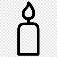 light, fragrance, wax, votives icon svg