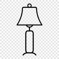 light, lamps for living room, lamps for bedroom, lamps for office icon svg