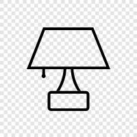 light, bedside lamp, lamp, reading lamp icon svg