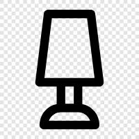 light, table lamp, floor lamp, reading lamp icon svg