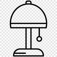 light, lampshade, lamp post, lamp stand icon svg