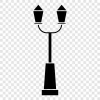 Licht, Lampen, Glühbirnen, Leuchten symbol