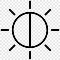 Licht, Helligkeit symbol