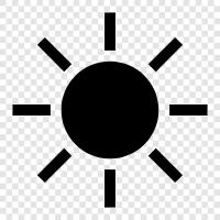 light, planets, stars, sun icon svg