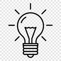 lightbulb, fluorescent, incandescent, daylight icon svg