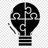 lightbulb, incandescent bulb, fluorescent bulb, light fixture icon svg