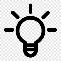 lightbulb, light fixtures, light bulbs, fluorescent lightbulbs icon svg