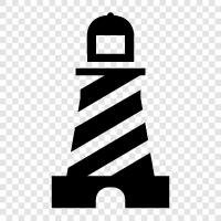 lighthouse, light house, lighthouse keeper, light house tours icon svg