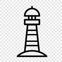 lighthouse keepers, lighthouse tours, lighthouses, history of lighth icon svg