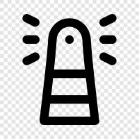 lighthouse tours, lighthouse history, lighthouse keeper, lighthouses icon svg