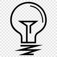 Lighting, Electricity, Lamp, Incandescent icon svg